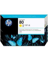 Cartouches HP 80 175-ml Yellow DesignJet Ink Cartridge | Prix pas cher, Cartouches HP - en Tunisie 