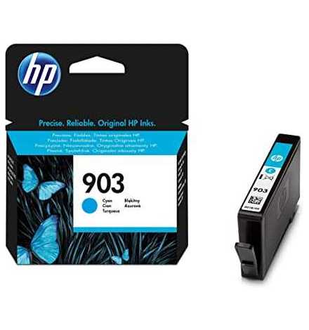 HP 903 Cyan Original Ink Cartridge | Prix pas cher, Cartouches, toners, papiers - en Tunisie 