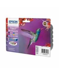 Multipack "Colibri" (T0807) - Encres Claria N, C, M, J, Cc, Mc | Prix pas cher, Cartouches, toners, papiers - en Tunisie 