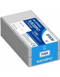 Cartouche pour Imprimante ETIQUETTES SJIC22P(C): Ink cartridge for ColorWorks C3500 (Cyan) | Prix pas cher, Cartouches, toners, 