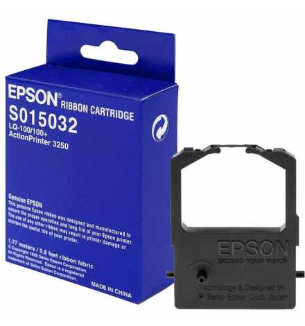 RUBAN Epson SIDM Black Ribbon Cartridge for LQ-100 (C13S015032BA) | Prix pas cher, Etiquettes, Rubans - en Tunisie 