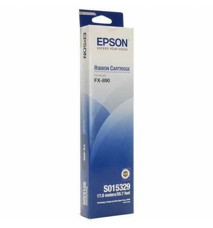 RUBAN Epson SIDM Black Ribbon Cartridge for FX-890 (C13S015329BA) | Prix pas cher, Etiquettes, Rubans - en Tunisie 