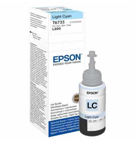 T6735 Light Cyan ink bottle 70ml Pour L800/L850/L1800 | Prix pas cher, Cartouches, toners, papiers - en Tunisie 