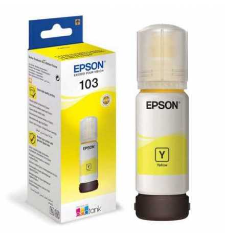 103 EcoTank Yellow ink bottle L3110 L3111 | Prix pas cher, Cartouches, toners, papiers - en Tunisie 