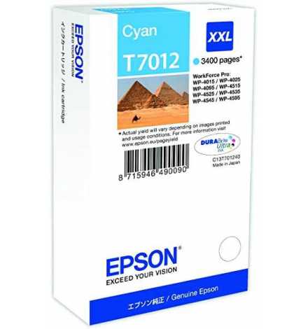 Encre cyan XXL WP-4015DN / WP-4095DN / WP-4515DN / WP-4525DNF / WP-4595DNF (3 400 p) | Prix pas cher, Cartouches Epson - en Tun