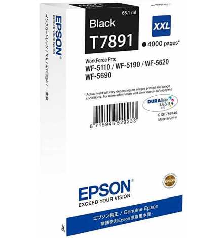 WF-5110/5620 Series Ink Cartridge XXL Black (4 000 p) | Prix pas cher, Cartouches, toners, papiers - en Tunisie 