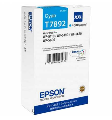 WF-5110/5620 Series Ink Cartridge XXL Cyan (4 000 p) | Prix pas cher, Cartouches, toners, papiers - en Tunisie 