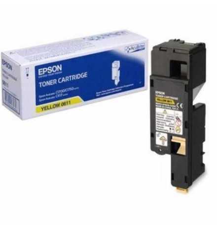 TONER POUR LASER EPSON AL-C1700/C1750/CX17 - Standard Capacity Toner Cartridge Yellow - 0.7k | Prix pas cher, Cartouches Epson 