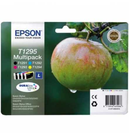 Multipack "Pomme" (T1295) - Encre DURABrite Ultra N, C, M, J | Prix pas cher, Cartouches, toners, papiers - en Tunisie 