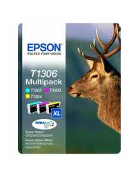 Multipack "Cerf" (T1306) - Encre DURABrite Ultra C, M, J (XL) | Prix pas cher, Cartouches, toners, papiers - en Tunisie 