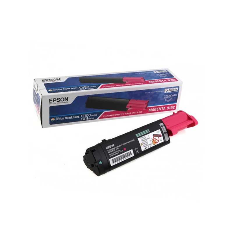 Achat En Ligne Toner Pour Laser Epson Al C1100cx11 Toner Cartridge Sc Magenta 15kprix526 2935