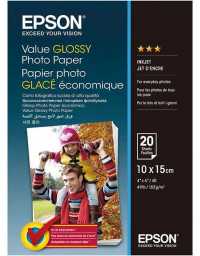 PAPIER EPSON Value Glossy Photo Paper 10x15cm 20 sheet | Prix pas cher, Cartouches Epson - en Tunisie 