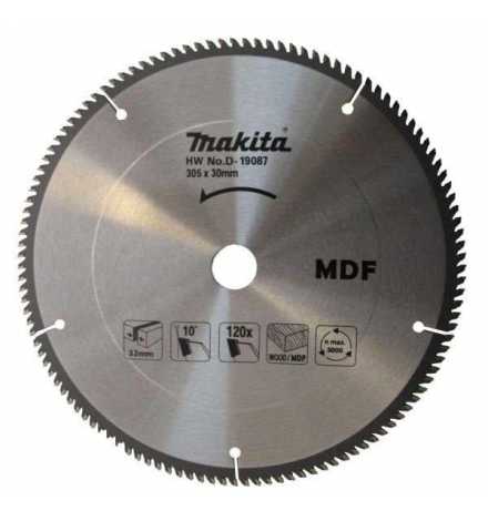 Disque Carbure Mdf 305*30*Z120 Makita - Makita - D-19087 | Prix pas cher, Accessoires et consommables pour outillage électroport