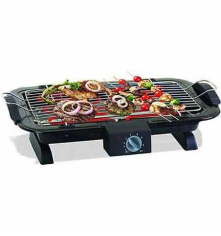 Barbecue Grill Electrique LUXELL KB6000-T - 2200W - Noir (sans pieds) | Prix pas cher, Barbecue et plancha - en Tunisie 