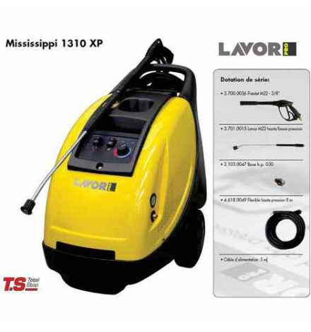 NETTOYEUR MISSISSIPPI H.P R1310XP 3000W-230V 130bar 600l/h 8.625.01 - LAVOR | Prix pas cher, Nettoyeur haute pression et accesso