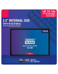 Disque dur SSD GOODRAM CL100 GEN2 120GB SATA 3 2.5" | Prix pas cher, Disque dur SSD - en Tunisie 