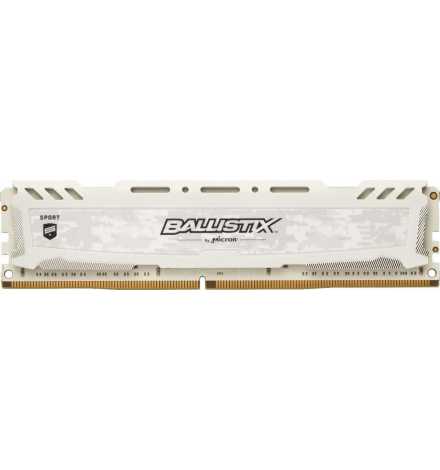 Ballistix 16GB Sport-LT single stick white BLS16G4D30AESC DDR4 3000Mhz | Prix pas cher, Mémoire - en Tunisie 