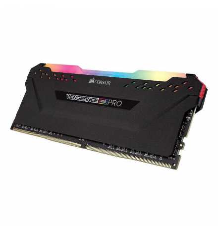 CORSAIR MEMOIRE PC 2X8G RGB DDR4 3000 Mhz PC24000 pro black | Prix pas cher, Mémoire - en Tunisie 