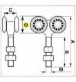 CHARIOT PORT4R 54MM 331054 | Prix pas cher, Portail et équipements - en Tunisie 