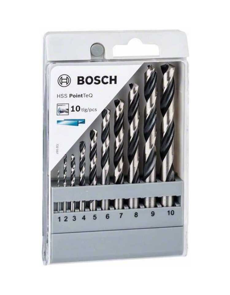 Coffret de forets Bosch Acier 1mm à 10mm, 10 pièces 2608577348