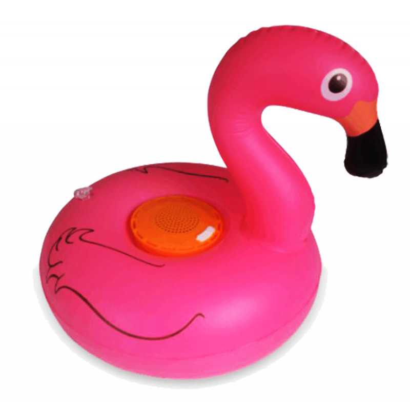 flamingo floating speaker