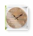 Nedis Circular Wall Clock 30 cm Diameter Wooden | Prix pas cher, Horloge murale - en Tunisie 