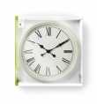 Nedis Circular Wall Clock 50 cm Diameter Antique-Style White | Prix pas cher, Horloge murale - en Tunisie 