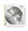 Nedis Circular Wall Clock 30 cm Diameter Stainless Steel | Prix pas cher, Horloge murale - en Tunisie 