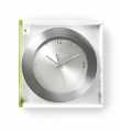 Nedis Circular Wall Clock 35 cm Diameter Stainless Steel | Prix pas cher, Horloge murale - en Tunisie 