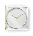 Nedis Circular Wall Clock 30 cm Diameter White & Rose Gold | Prix pas cher, Horloge murale - en Tunisie 