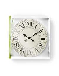 Nedis Circular Wall Clock 50 cm Diameter Easy To Read Numbers B | Prix pas cher, Horloge murale - en Tunisie 