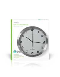 Nedis Radio-Controlled Wall Clock 30 cm White | Prix pas cher, Horloge murale - en Tunisie 