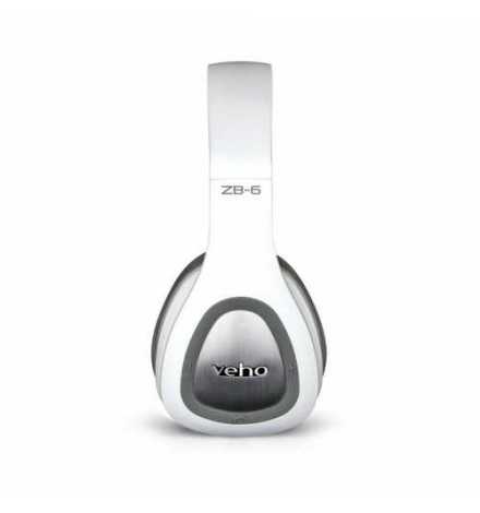 Veho ZB6 On-Ear Wireless Headphones (White) | Prix pas cher, Casques et écouteurs - en Tunisie 