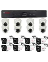 Kit Videosurveillance HD (8 Dômes + 8 Tubes + DVR16) 1 MP - CPPLUS | Prix pas cher, Vidéosurveillance - en Tunisie 