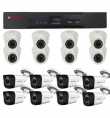 Kit Videosurveillance HD (8 Dômes + 8 Tubes + DVR16) 1 MP - CPPLUS | Prix pas cher, Vidéosurveillance - en Tunisie 