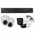 Kit Videosurveillance HD (2 Dômes + 2 Tubes + DVR4) 2.4 MP - CPPLUS | Prix pas cher, Vidéosurveillance - en Tunisie 