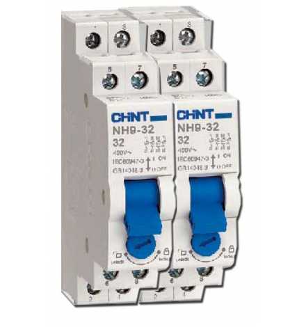 NH9-32 2P 32A Interrupteur CHINT | Prix pas cher, Interrupteur et disjoncteur différentiel - en Tunisie 