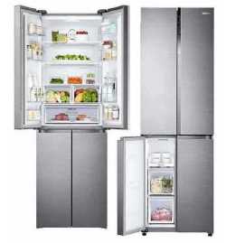 Réfrigérateur Samsung SIDE BY SIDE RF50K5920SL 486L - Quatre portes, Triple Cooling, Encastré | Prix pas cher, Réfrigérateur amé