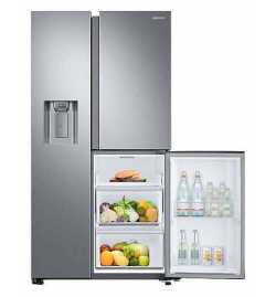 Réfrigérateur Side By Side Samsung 604 L -Silver (RS68N8670SL)