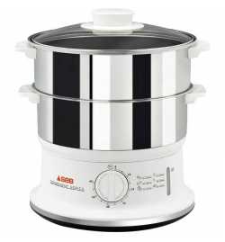 Cuiseur à Vapeur TEFAL SEB VC145100 980W - Blanc et Inox | Prix pas cher, Autocuiseur - en Tunisie 