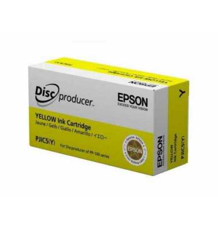 Cartouche d'encre jaune PP-100 (PJIC5) pour Duplicateur | Prix pas cher, Cartouches Epson - en Tunisie 