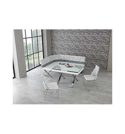 Table coin repas B24 JOY- Blanc - Prix pas cher - Tables design - Disponible sauf vente entre temps en Tunisie 