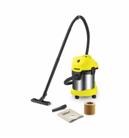 ASPIRATEUR MULTIFONCTION WD3 P - JAUNE & NOIR - KARCHER 1.629-840.0 | Prix pas cher, Aspirateur et sac - en Tunisie 