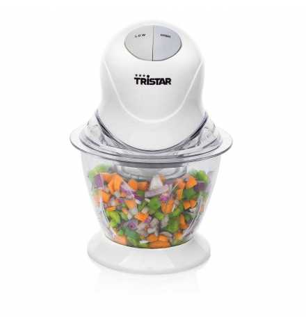 Mini Hachoir Tristar BL-4009 - 200W, 2 Vitesses, Bol 600 ml, Lames Acier Inoxydable | Prix pas cher, Préparation culinaire - en