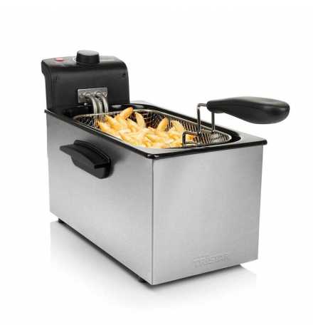 Friteuse à Huile Inox Tristar FR-6946 - 2000W, Capacité 3L, Zone Froide, Thermostat Réglable | Prix pas cher, Friteuse - en Tun