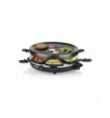Raclette Ronde 162725 - 800W, Grille en Acier, Plaque de Cuisson Amovible 30 cm, 6 Poêlons Antiadhésifs - Princess | Prix pas ch