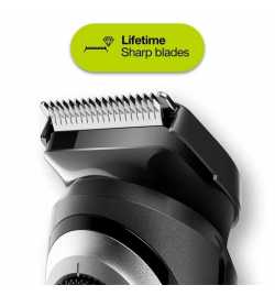 Tondeuse à barbe BT5265 avec bouton de précision, 3 accessoires et rasoir Fusion5 ProGlide de Gillette - Braun