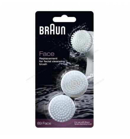 Brosse Faciale Sonique de Rechange - Braun 89FASPA