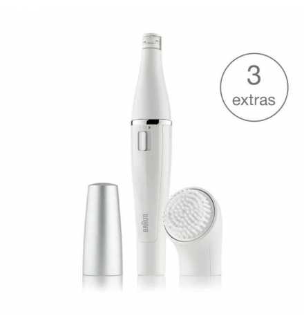 Face 830 Édition Premium - épilateur visage & brosse nettoyante visage avec micro-oscillations BRAUN SE830 | Prix pas cher, Epi