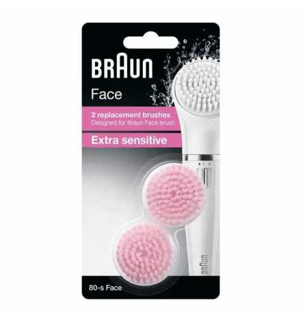 Face 80-s Brosse Extra Sensitive pour Nettoyer les Pores en Profondeur- BRAUN SE80-S | Prix pas cher, Epilation - en Tunisie 